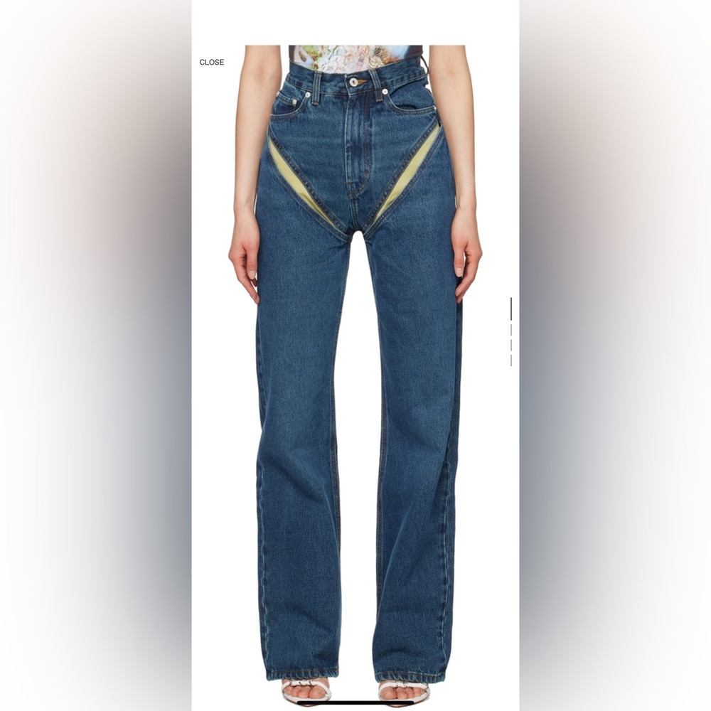 Y/PROJECT Cut out Jeans - Picture 2 of 11
